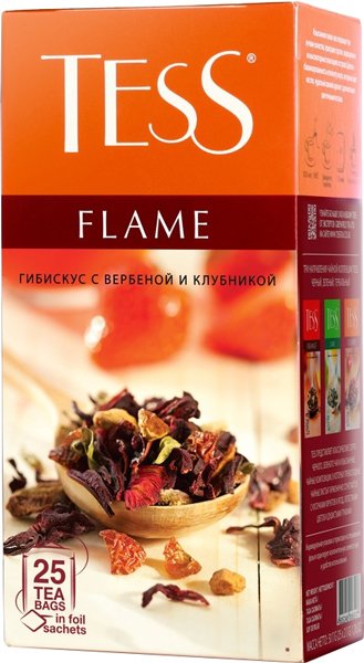 Фруктовый чай Tess Flame 25 шт