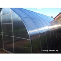 Теплица Завод теплиц Гарант Капелька 6 м (4 мм поликарбонат)