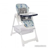 Высокий стульчик Martin Noir Tody Lux (blue water) 0+