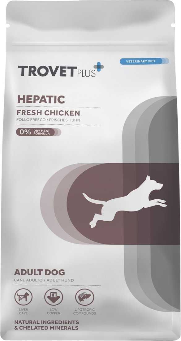 Сухой корм для собак Trovet Plus Adult Dog Hepatic Fresh Chicken (3кг)