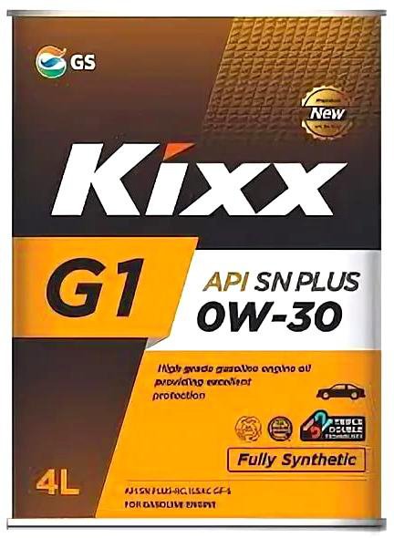 

Моторное масло Kixx G1 SN Plus 0W-30 4л