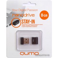 USB Flash QUMO NanoDrive 8Gb Black