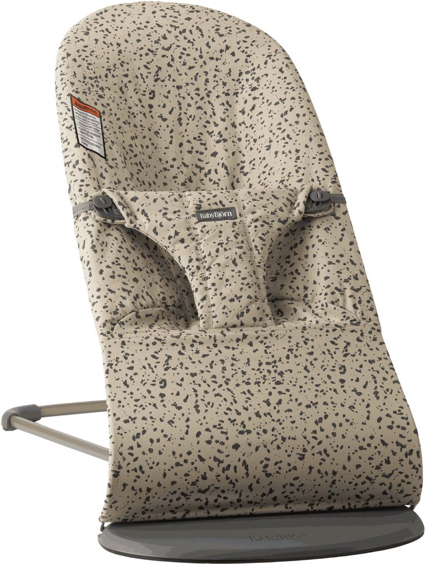 

Шезлонг BabyBjorn Bliss Woven 0060.38 (dark grey)