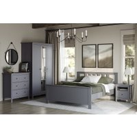 Кровать Mio Tesoro Сага 140x200 2.08.04.060.4 (серый)