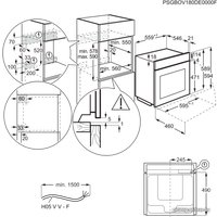 Электрический духовой шкаф Electrolux OEF5H70X