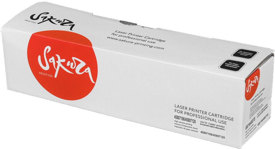 

Картридж Sakura Printing SA45807106/45807120 (аналог OKI 45807120)