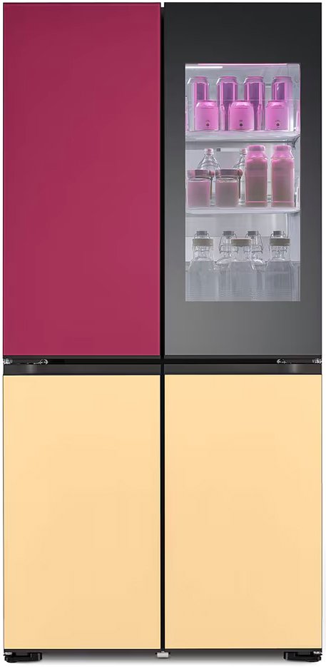 

Четырёхдверный холодильник LG MoodUP GMV960NNME