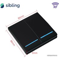 Выключатель Sibling Powerlight-M1B 1-канальный