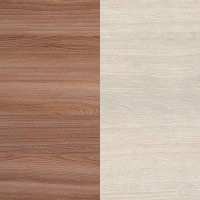 Кровать PROxSON Milton 80x200 (ясень шимо темный/дуб шамони светлый 124)