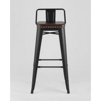 Стул Stool Group Tolix Soft LF630A Matte Black 3474+PU7005 (черный матовый)