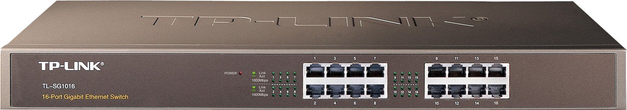 

Неуправляемый коммутатор TP-Link TL-SG1016