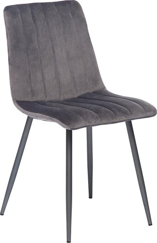 Стул TetChair Dublin 7066 (серый вельвет/антрацит)
