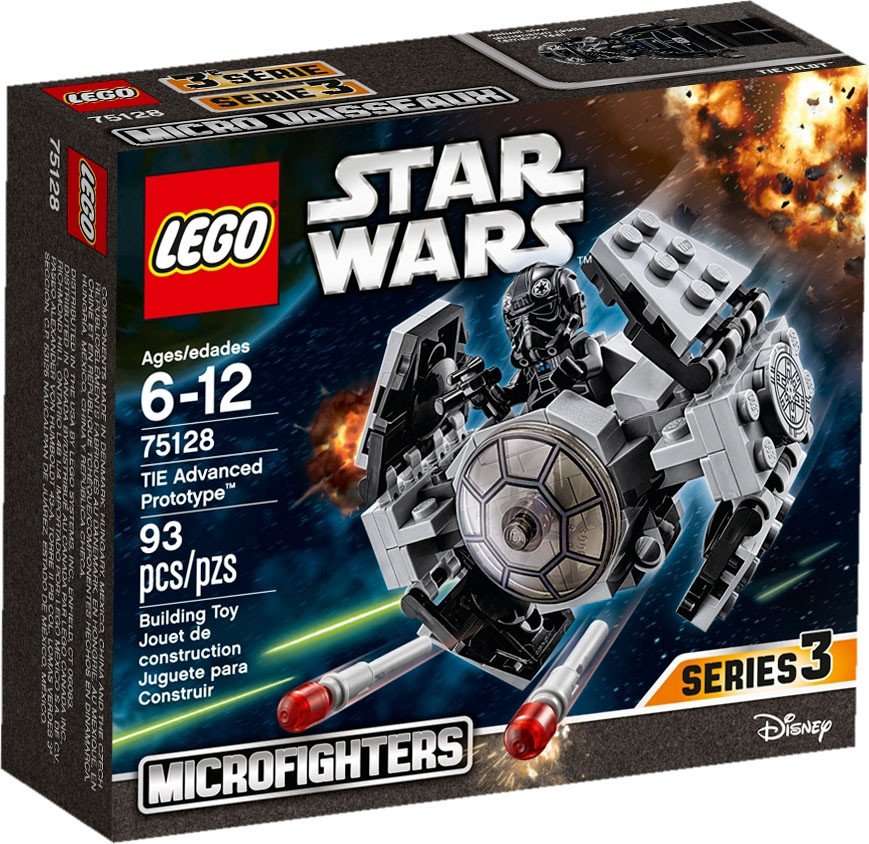 

Конструктор LEGO Star Wars 75128 Усовершенствованный прототип истребителя TIE