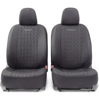 Комплект чехлов для сидений Autoprofi Verona VER-0405 (черный/серый)
