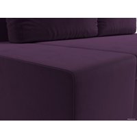 Диван Лига диванов Сан Марко 114014 (велюр, фиолетовый)