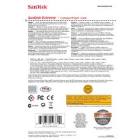 Карта памяти SanDisk Extreme CompactFlash 32GB (SDCFXS-032G-X46)