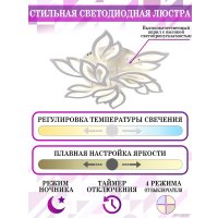 Припотолочная люстра Natali Kovaltseva Led Lamps 81226