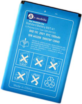 

Аккумулятор для телефона By-mobile совместим с Sony Ericsson BST-41