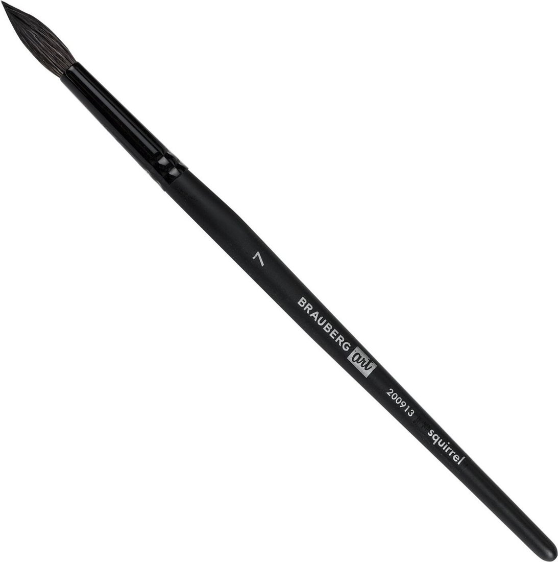 

Кисть для рисования BRAUBERG Art Classic Белка 7 200913 (круглая, короткая ручка)