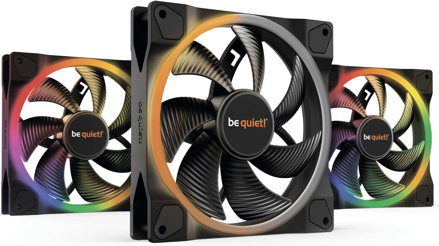 

Комплект вентиляторов для корпуса be quiet! Light Wings 140mm PWM Triple Pack BL078