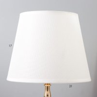 Торшер Risalux Марфа 9613779 (белый/золото)