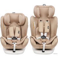 Детское автокресло Lorelli Lusso SPS Isofix 2019 (бежевый)