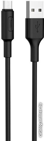 Кабель Hoco X25 microUSB (черный)