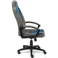 Игровое (геймерское) кресло TetChair Neo 3 (флок, серый/синий)