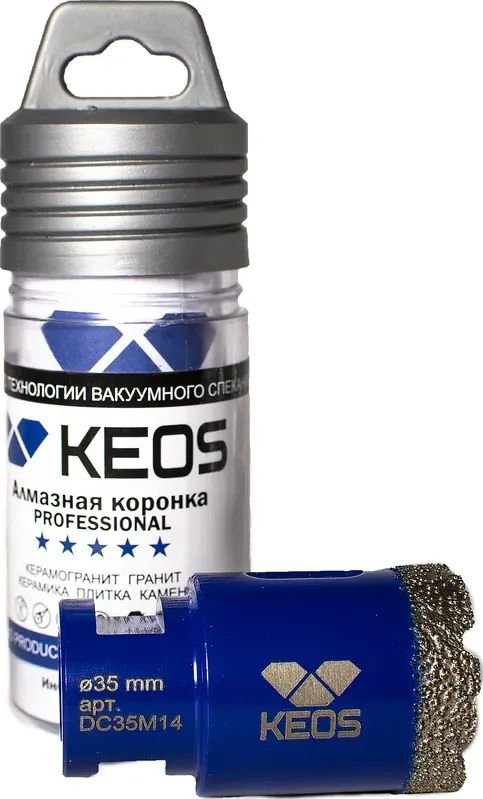 

Коронка KEOS Pro 35мм DC35M14