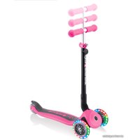 Трехколесный самокат Globber Go Up Foldable Plus Light (розовый)