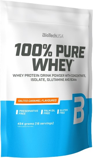 

Протеин комплексный BioTech USA 100% Pure Whey (соленая карамель, 1000 г)