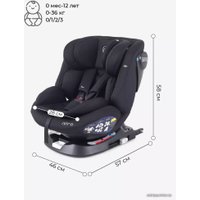 Детское автокресло Rant Nitro Isofix UB619 (черный)