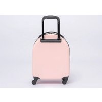Чемодан-спиннер Ecotope Заяц 324-E-1-16-PNK (розовый)