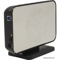 Бокс для накопителей 3.5" AgeStar 3UB3A8-6G (черный/серебристый)