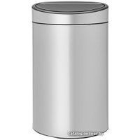 Мусорное ведро Brabantia Touch Bin 40 л (серый металлик)