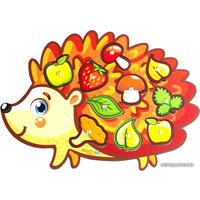 Магнитная рыбалка WoodLand Toys Ежик 062202