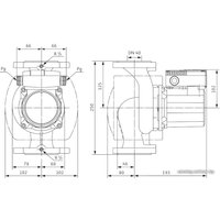 Циркуляционный насос Wilo TOP-Z 40/7 (1~230 V, PN 6/10, RG)