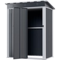  Спстрим с односкатной крышей 1850*1500*900 мм (серый)