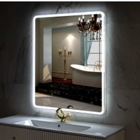  Пекам Зеркало Marta 1 80x110 marta1-80x110dcl (с подсветкой, с сенсором, часами)