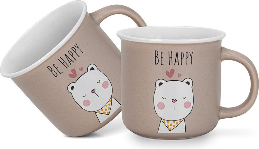 Набор кружек Fissman Be Happy 3716 (2шт)