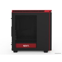 Корпус NZXT H440 Matte Black/Red 2015 [CA-H442W-M1]