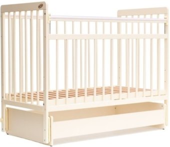 Классическая детская кроватка Bambini Euro Style М 01.10.05 (слоновая кость)