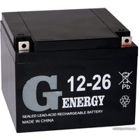 Аккумулятор для ИБП G-Energy 12-26 (12В/26 А·ч)