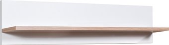 Полка Мебель-класс Полка Сити-1 (белый/дуб сонома)