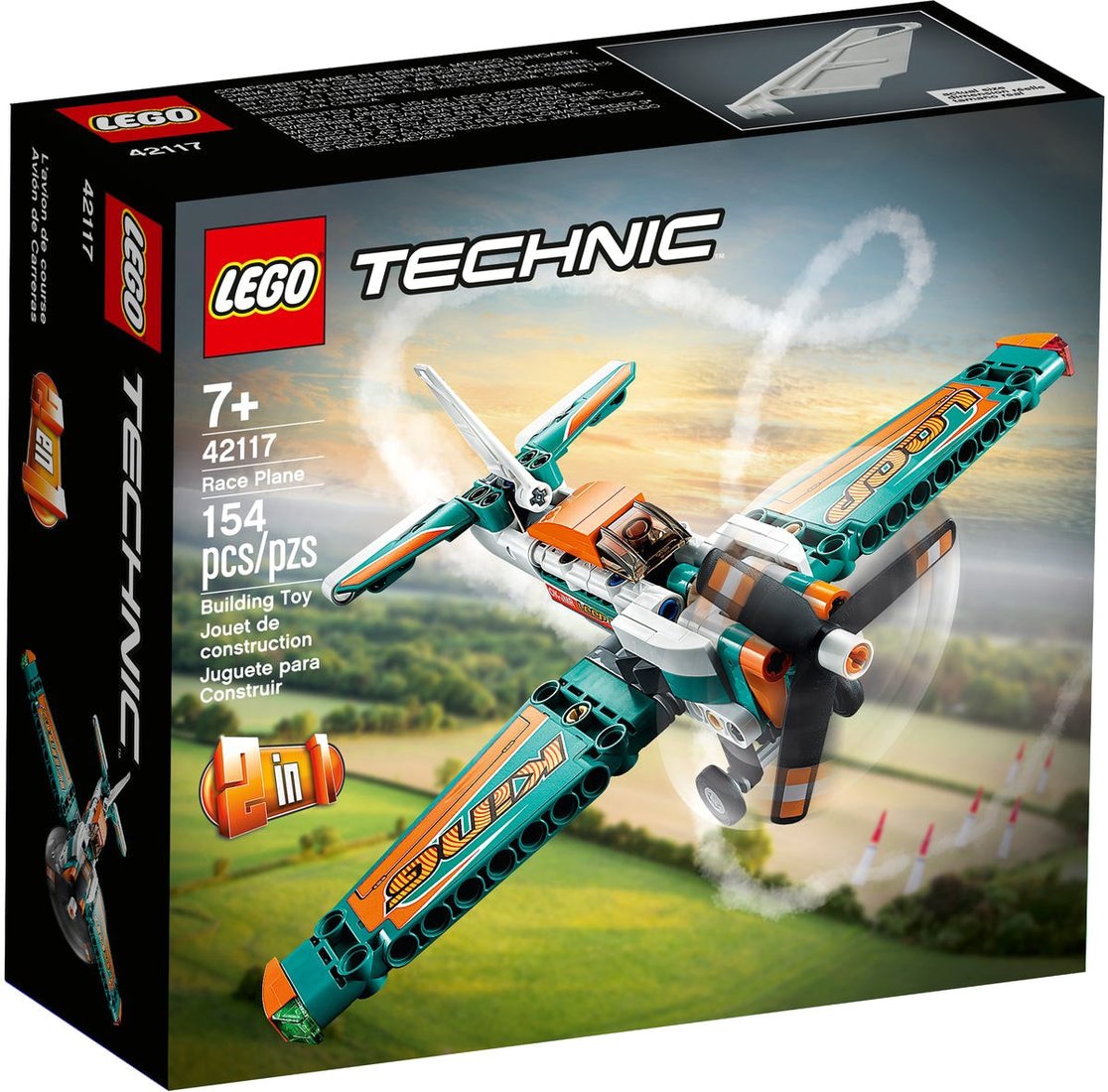 

Конструктор LEGO Technic 42117 Гоночный самолет