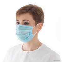 Одноразовая медицинская маска Nelva Маска медицинская с фильтрующим слоем Акваспан 8280