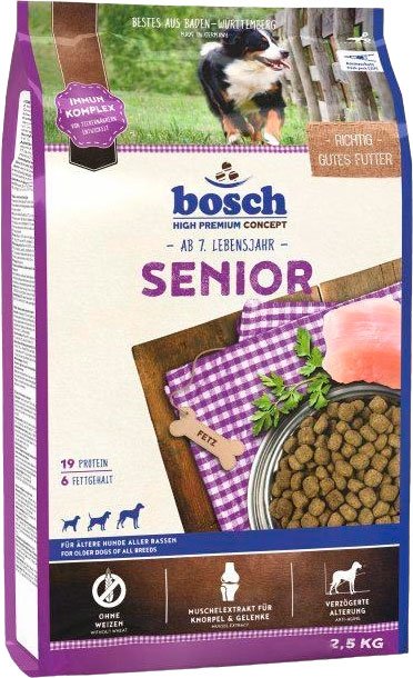 

Сухой корм для собак Bosch Petfood Senior 2.5 кг