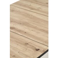 Кухонный стол Halmar Barril 130-170/80/74 (дуб артизан/черный)