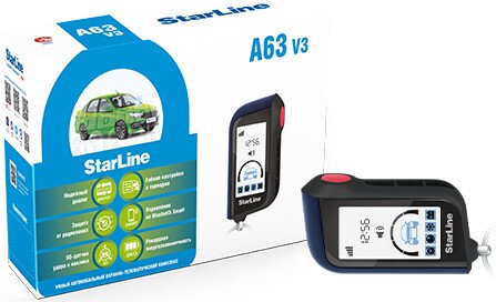 

Автосигнализация StarLine A63 V3 BT ECO