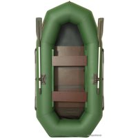 Моторно-гребная лодка Лоцман Профи 260 ЖС (зеленый)